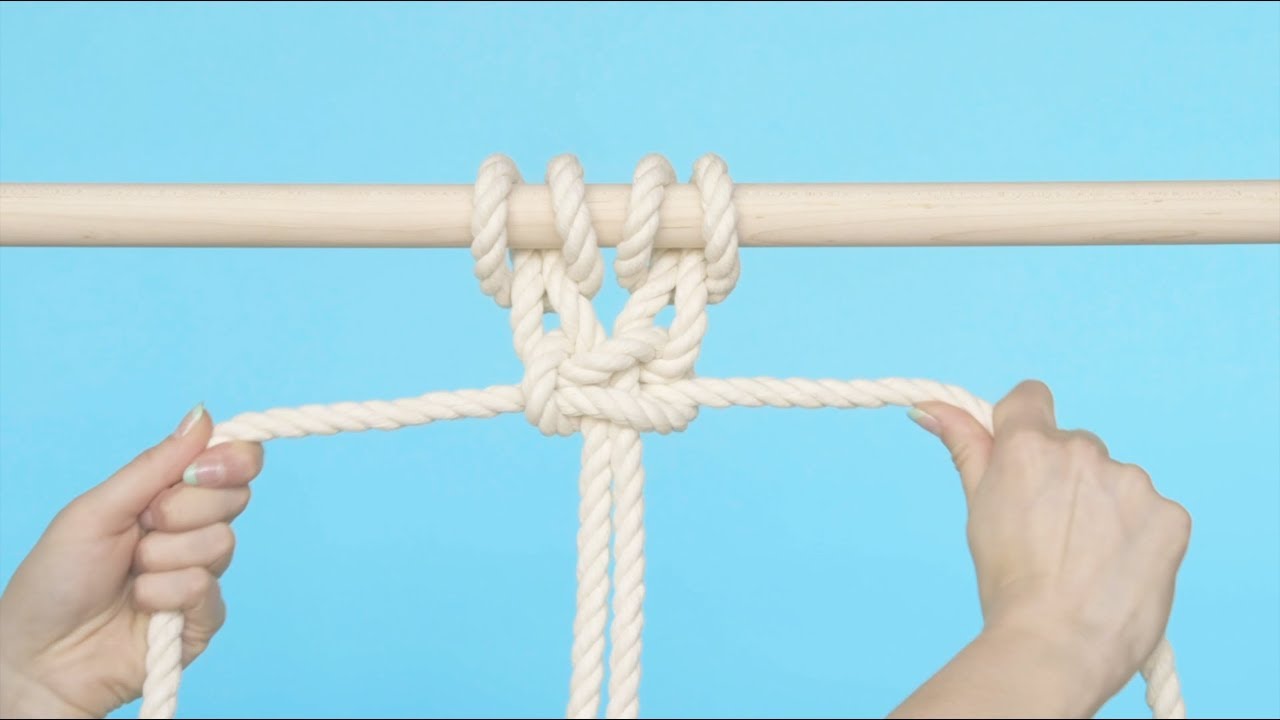 Macramé 101: Square Knot