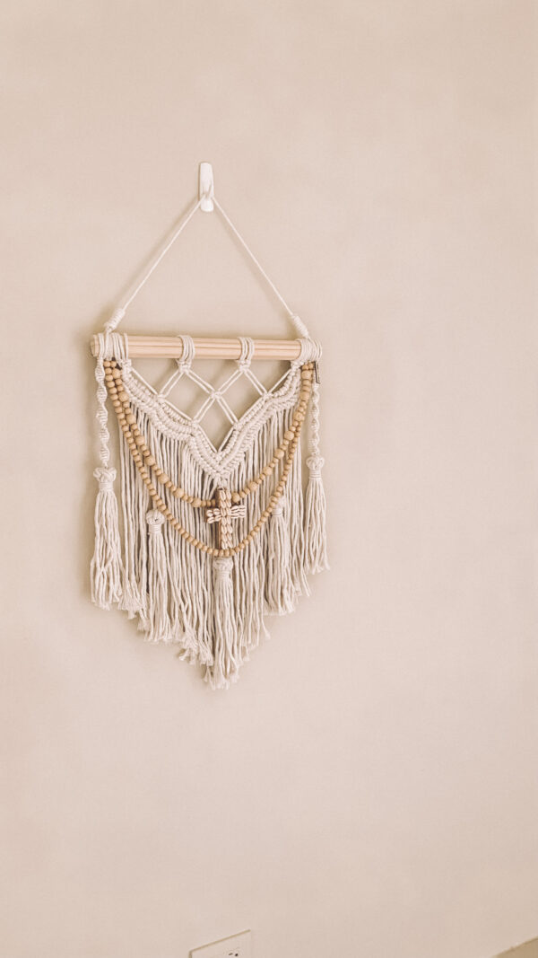 浪漫十字手工編織壁幔 Cross Macrame Wall Hanging