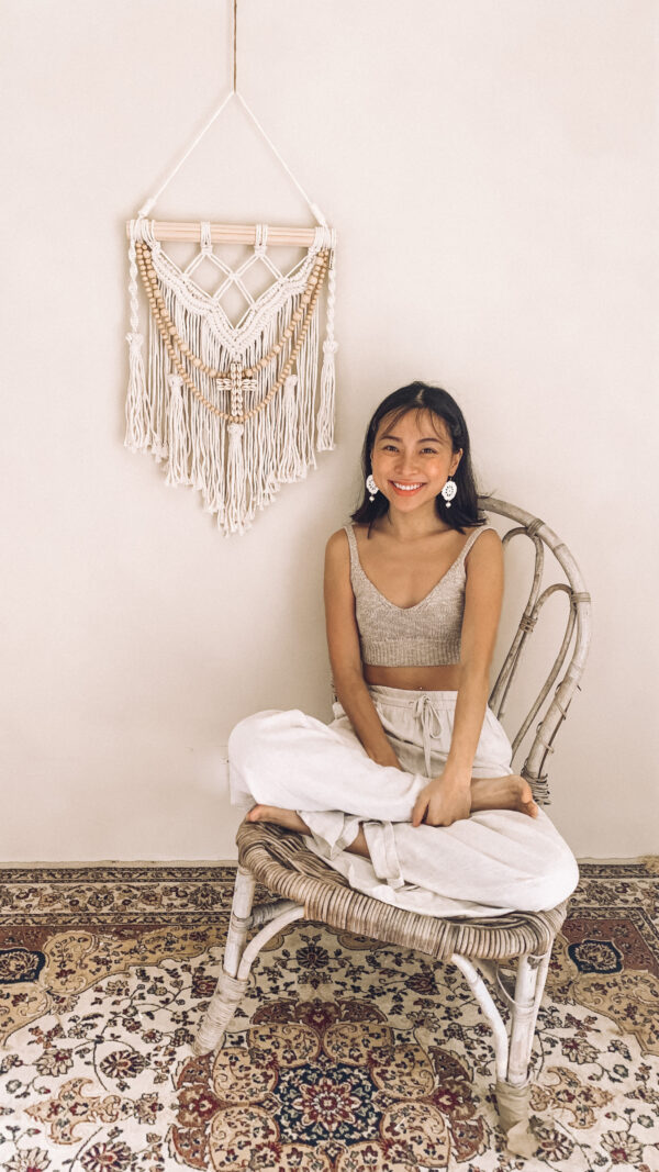 浪漫十字手工編織壁幔 Cross Macrame Wall Hanging
