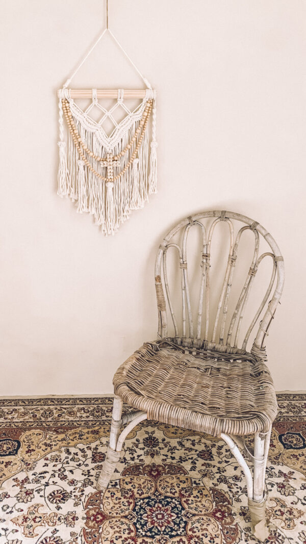 浪漫十字手工編織壁幔 Cross Macrame Wall Hanging