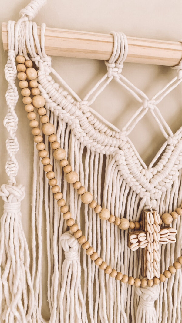 浪漫十字手工編織壁幔 Cross Macrame Wall Hanging