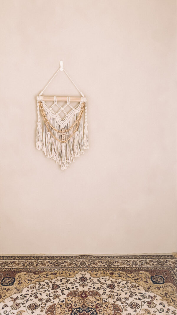 浪漫十字手工編織壁幔 Cross Macrame Wall Hanging