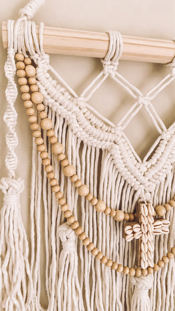 浪漫十字手工編織壁幔 Cross Macrame Wall Hanging