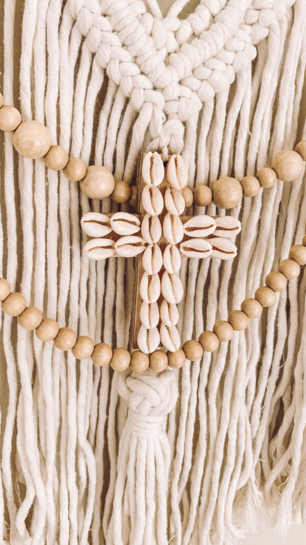 浪漫十字手工編織壁幔 Cross Macrame Wall Hanging