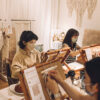 小花編織杯墊Workshop