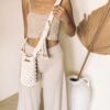 48751200 多功能編織瑜珈繩束口袋 DIY Kit