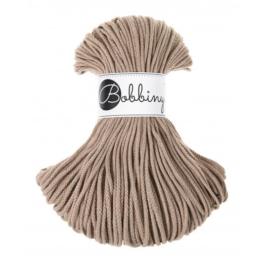 Bobbiny 回收再生棉繩 3mm 辮子繩